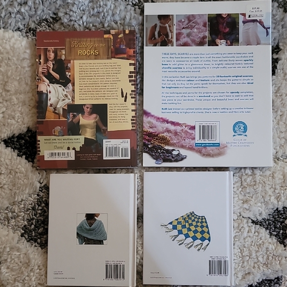 Knitting Book Collection with Colorful Patterns - Picture 2 of 6